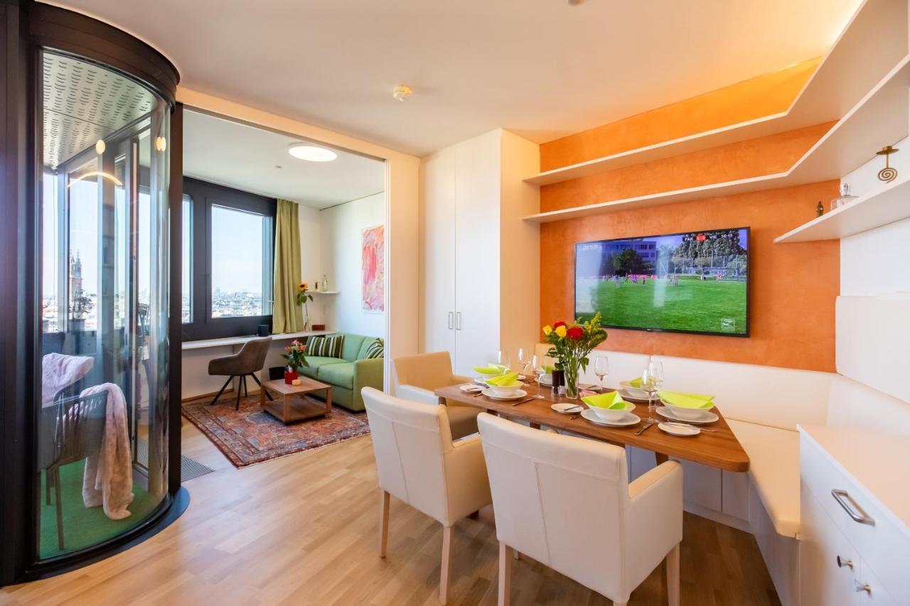 Skyflats Vienna - Rooftop Apartments Exterior foto
